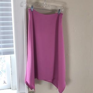 Pink Mossimo Handkercheif Hem Skirt